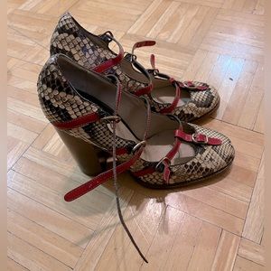 Dolce & Gabbana Women's Python Heels